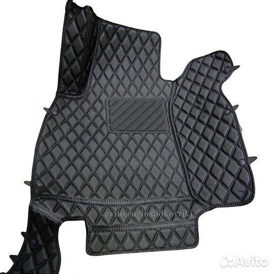 Коврики премиум Kia K5. Чёрн/чёрн