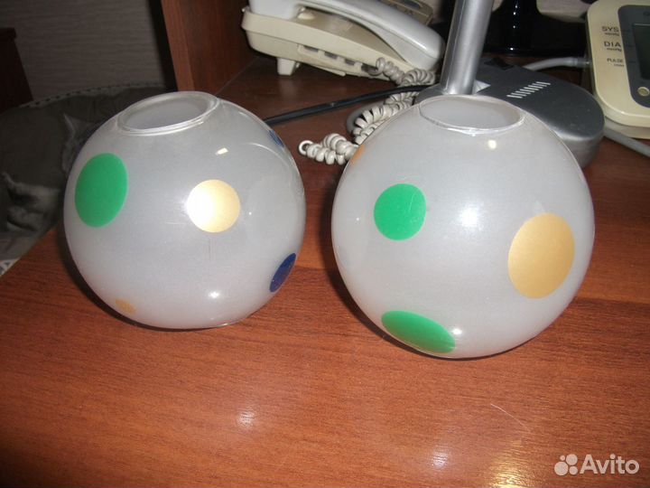 Плафон для люстры с веселым рисунком