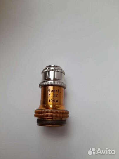 Объектив для микроскопа Leitz Wetzlar старинный