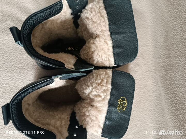 Ботинки зимние натуральная кожа