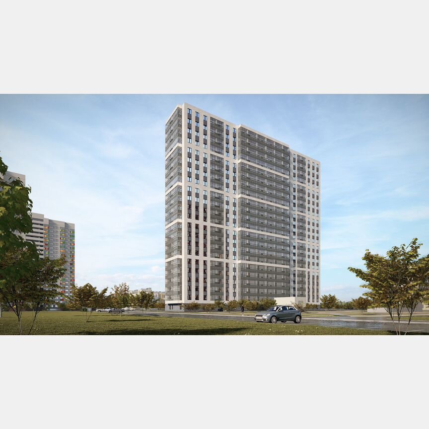 Квартира-студия, 23,7 м², 20/22 эт.