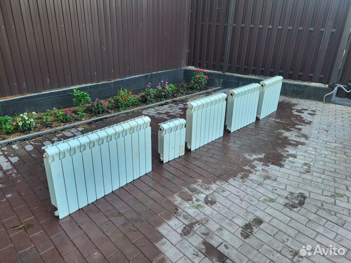 Радиаторы отопления алюминий бу