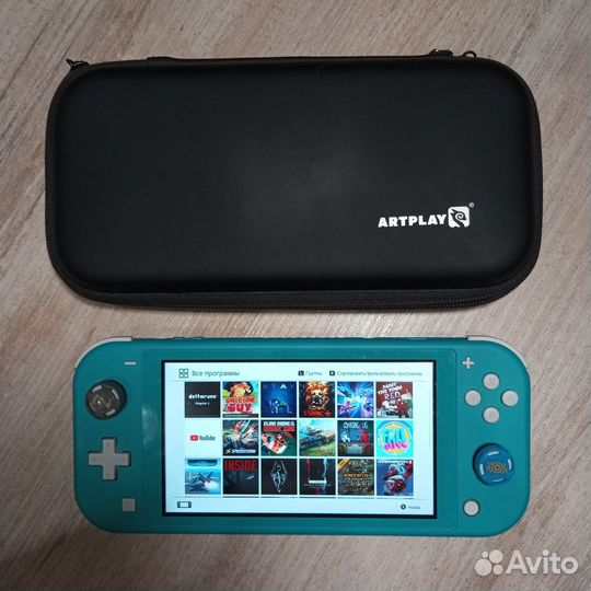 Портативная игровая приставка nintendo switch lite