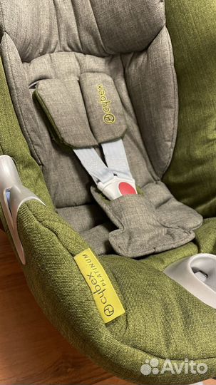 Автолюлька 0+ cybex aton q plus 0-13кг