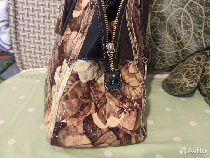 Сумка женская натуральная кожа бу