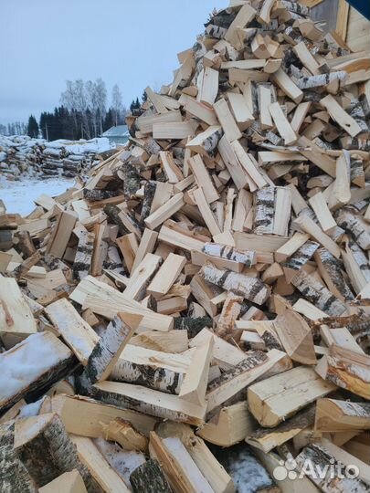 Дрова березовые колотые