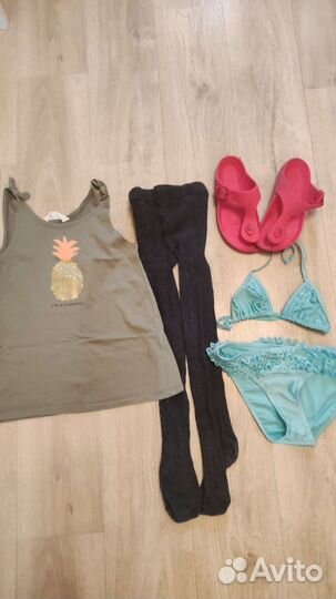 Вещи пакетом на девочку 128-134