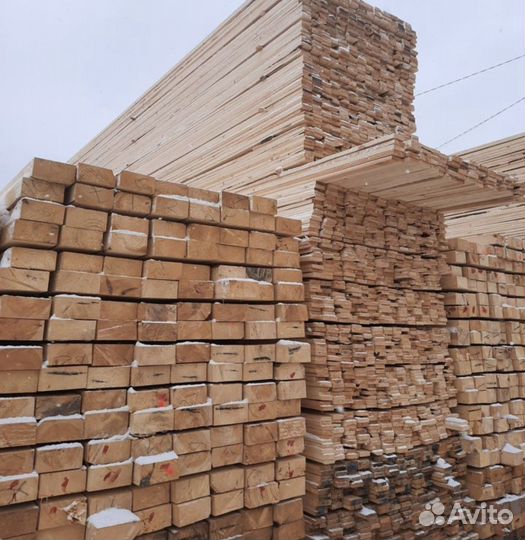 Доска обрезная и Брус обрезной Все размеры