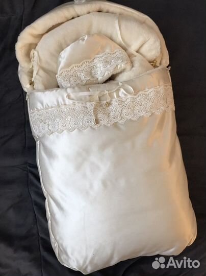 Зимний конверт на выписку