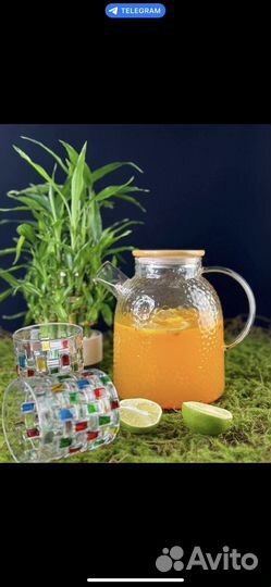 Чайник заварочный стеклянный