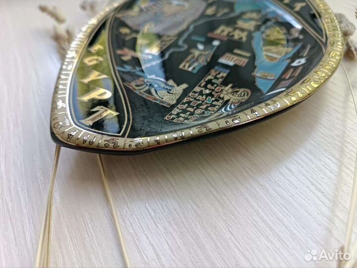 Тарелка декоративная настенная фарфор Египет