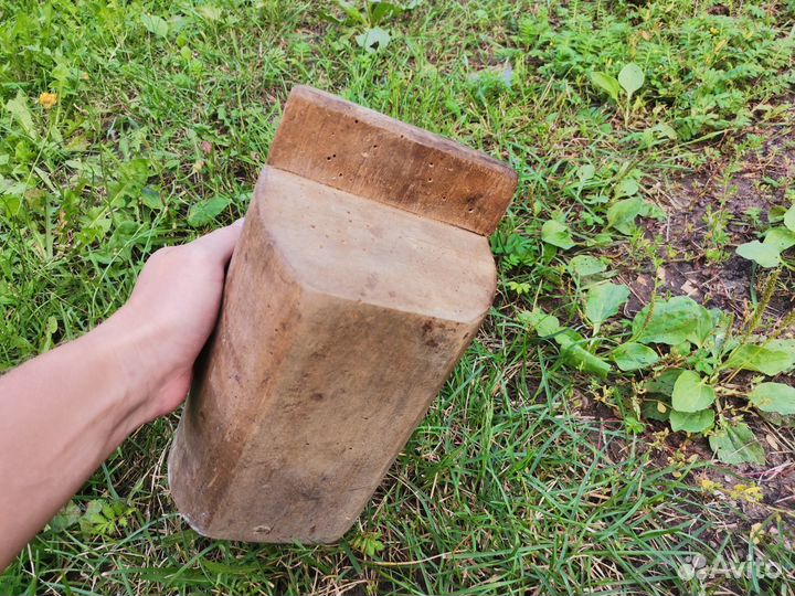 Старинное деревянное корытце