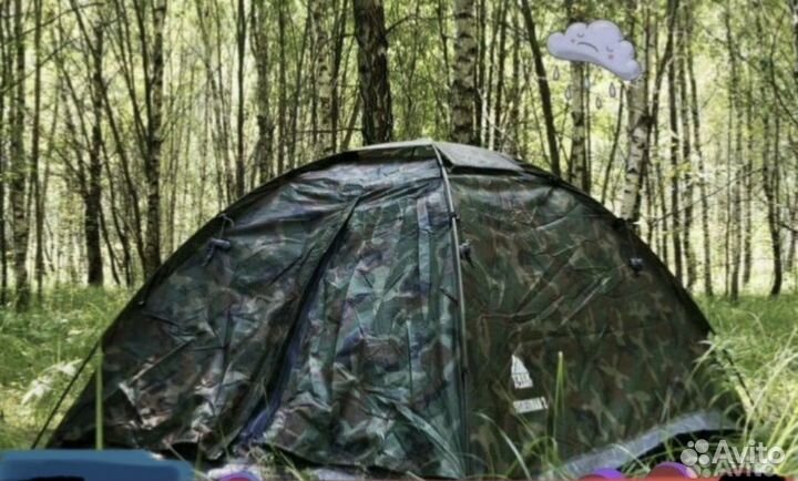 Палатка автомат новая 3 местная