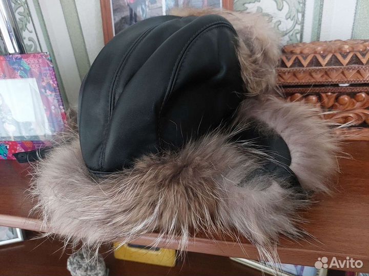 Шапка ушанка мужская