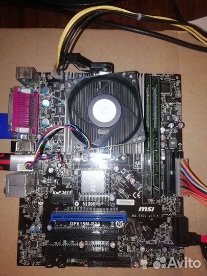 Материнская плата с процессором amd