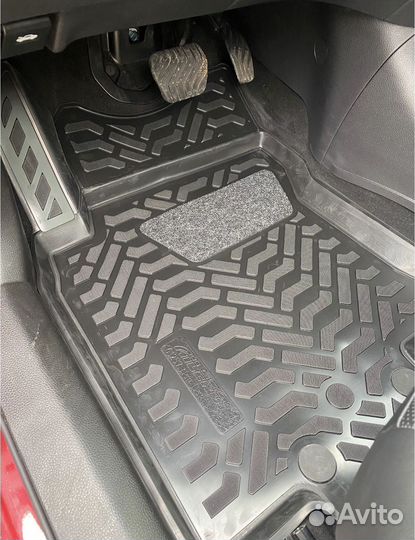 Коврики салона 3D Mercedes-Benz M-class W164 05-11