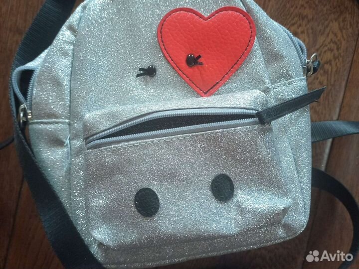 Рюкзак с принтом коровки