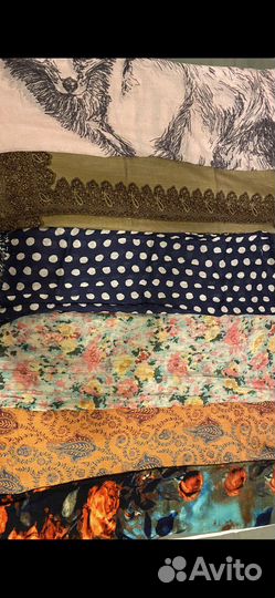 Шарфы и палантины