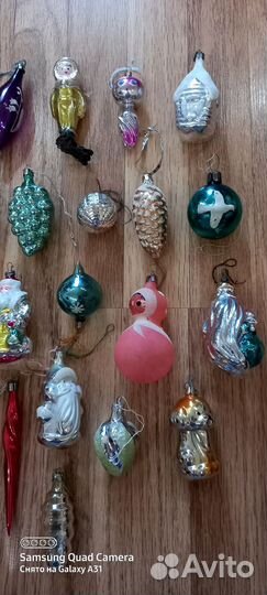 Новогодние игрушки СССР