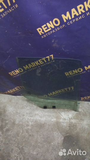 Стекло двери заднее левое Renault Symbol 2 седан 1