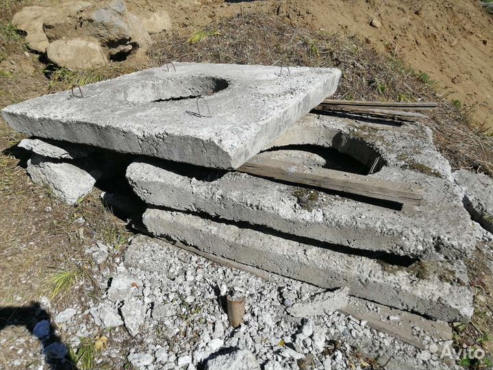 Железобетонные блоки - фск, плиты на колодцы