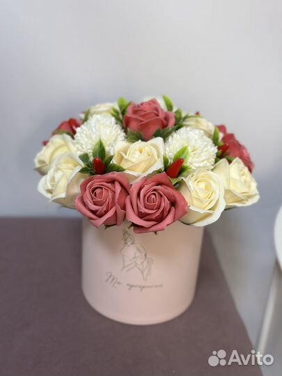 Цветы букеты из мыла