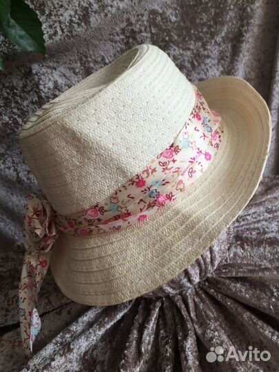 Шляпа,кепка,бандана женская летняя,б/у