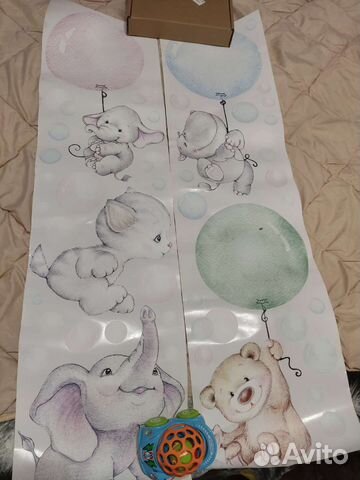 Интерьерные наклейки для детей