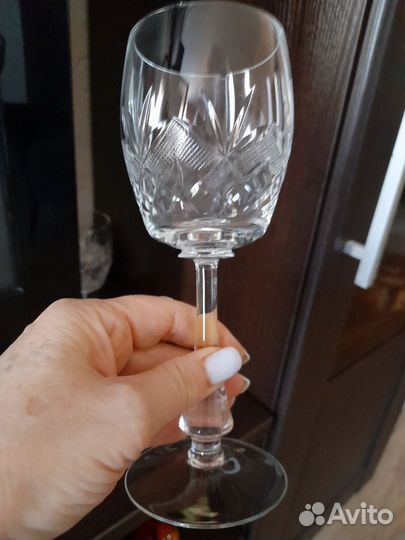 Бокалы хрустальные Богемия СССР