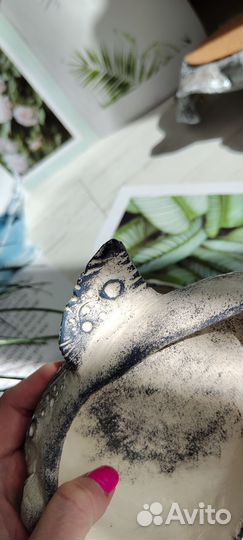 Кит Кашпо подсвечник конфетница ваза