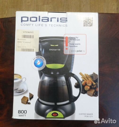 Кофеварка Polaris PCM 1211
