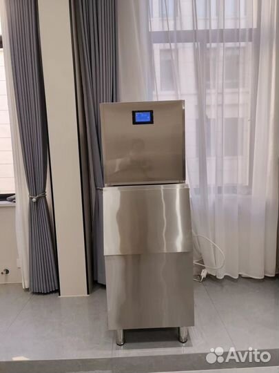 Льдогенератор кубикового льда на 500 кг