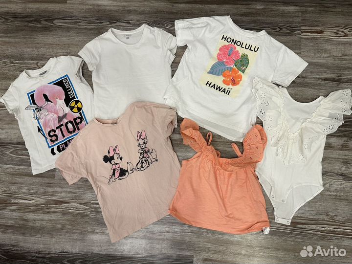 Вещи пакетом для девочки 7-9 лет