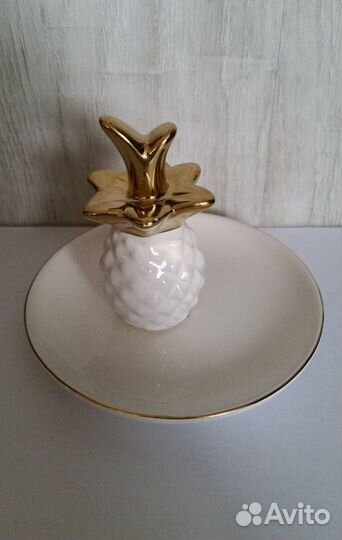 Декоративная тарелка для аксессуаров и украшений