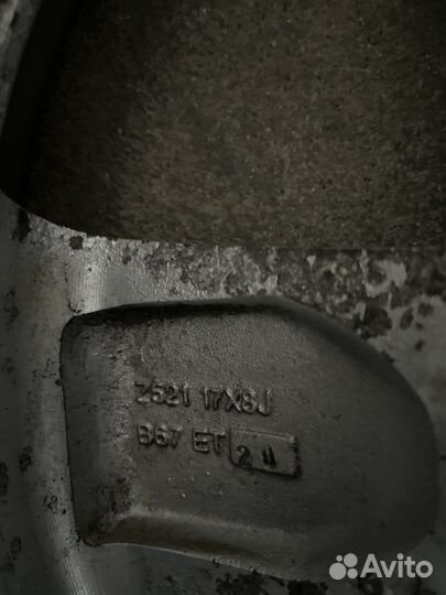 Литые диски bmw r17