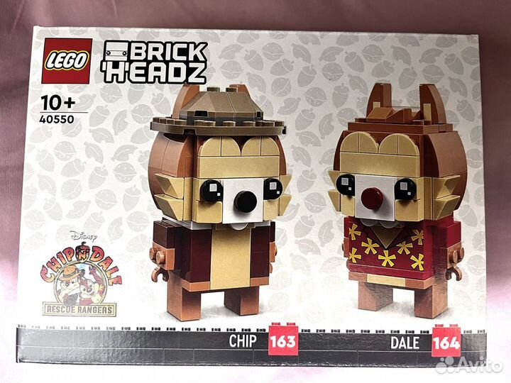 Lego brickheadz Чип и Дейл