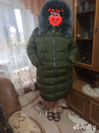 Пуховик зимний женский новый