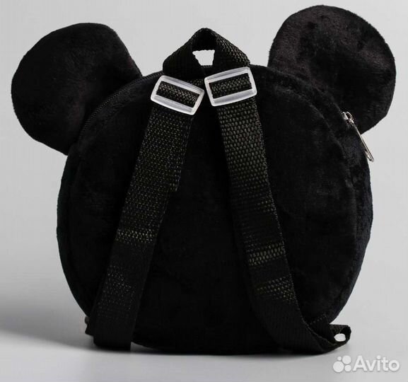 Новый Рюкзак детский плюшевый Микки Маус