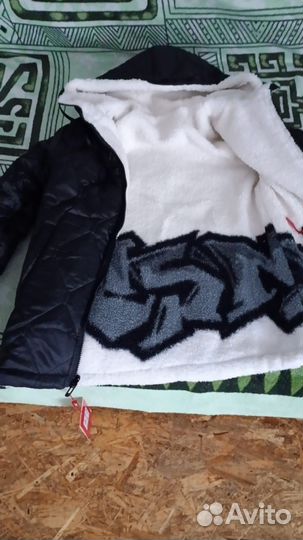 Курточка барашек для девочки рост 140