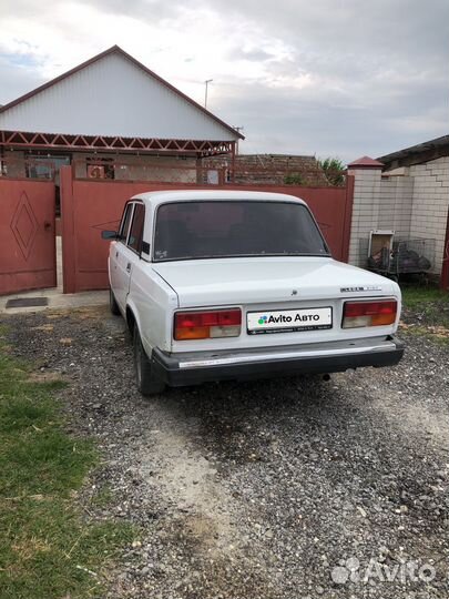 ВАЗ 2107 1.6 МТ, 2005, 160 000 км