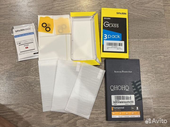 Защитное стекло на экран и камеру iPone 11