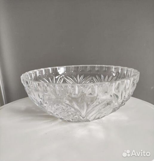 Салатник хрустальный конфетница
