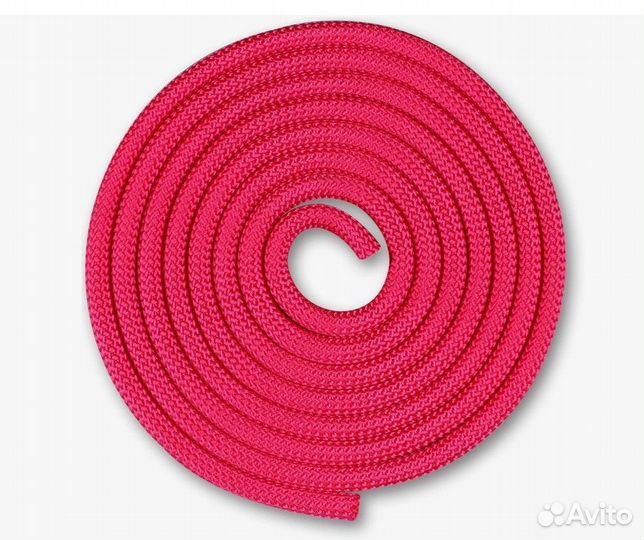 Скакалка гимнаст. 2,5м indigo утяж. SM-121, фуксия