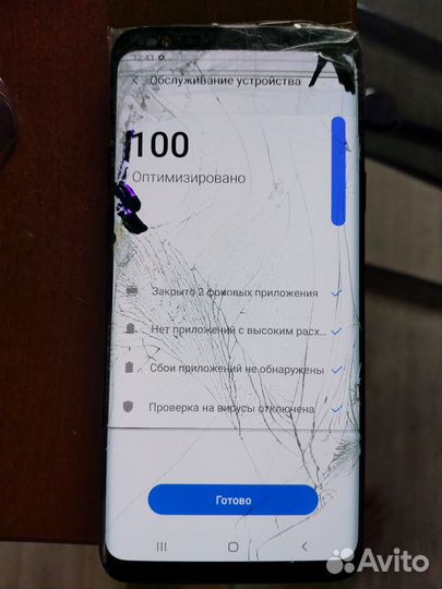 Samsung galaxy s9 plus на запчасти