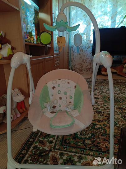 Детские электронные качели