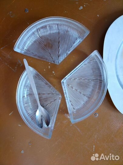 Блюда хрусталь