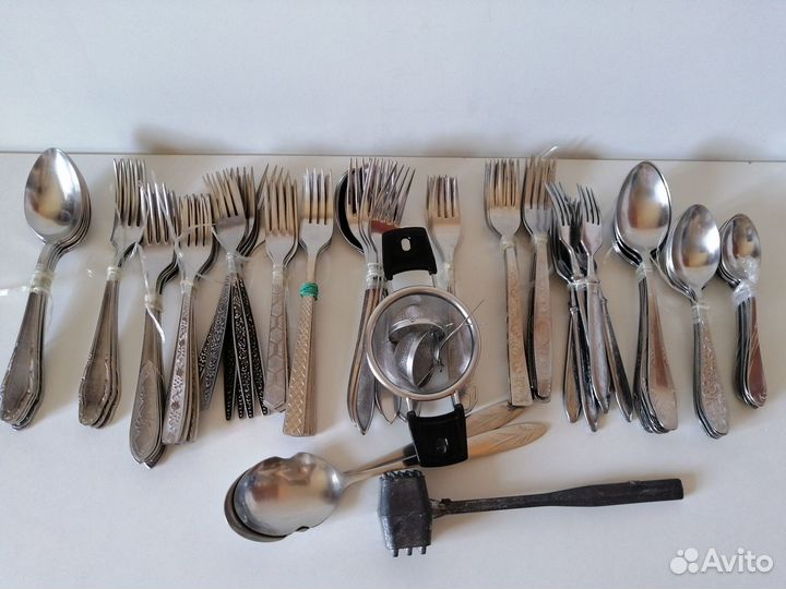 Вилка ложка полковник СССР и тд