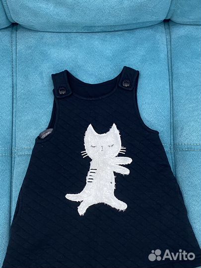 Трикотажный сарафан crokid 80