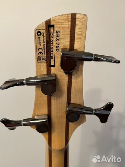 Бас гитара ibanez srx750 Natural Flat