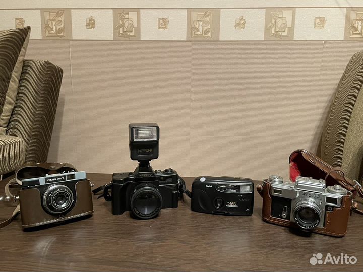 Киев 4, Kodak Star, Nippon AR-4392F и Смена 7